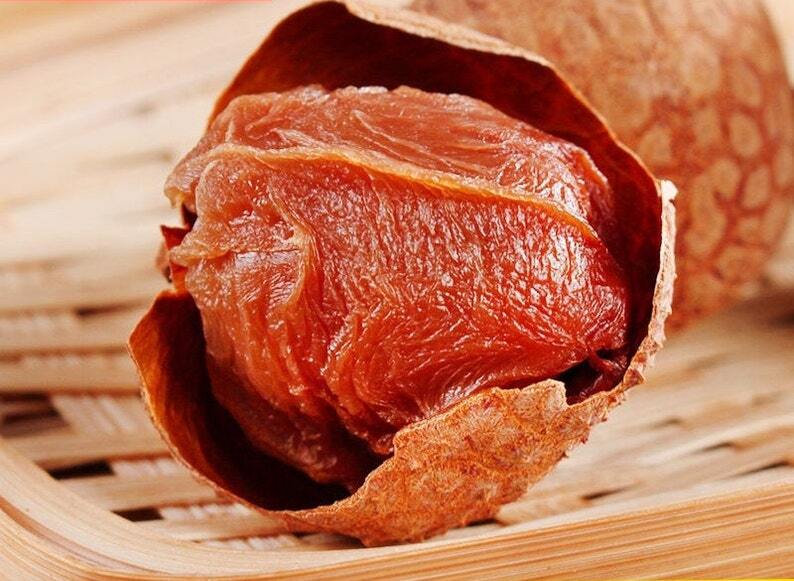 Dried Lychee Fruit with Shell 500g - Natural Sweetness, Healthy Snack