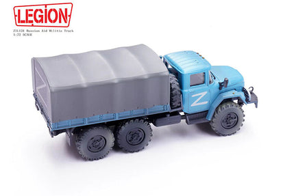1/72 Russian Zil-131 Jill 131 Truck Model Blue
