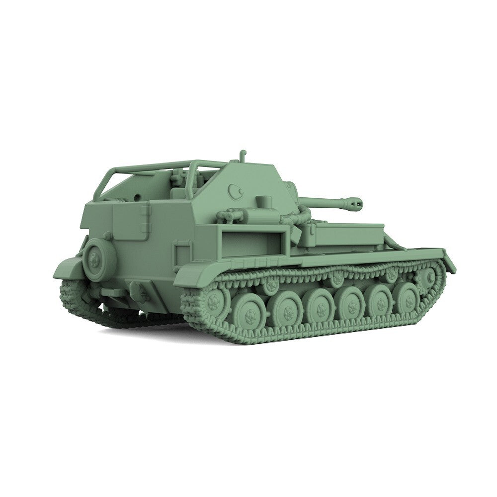 SS200611 1/200 Military Model Kit Soviet SU-76M 76mm ZiS-3 Tank Destroyer