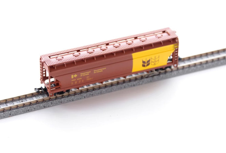 N-Scale Train Model 1/160 Cpwx Freight Funnel Car Model