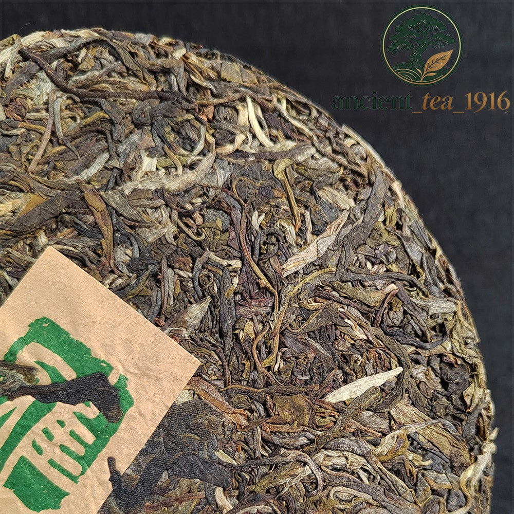 357g 2022 Pu'er Raw Tea Yunnan Yiwu Ancient Tree Pu Erh Tea Cake