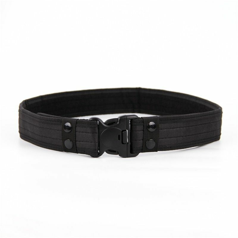 Combat Belts Army Style Quick Release Tactical Canvas Waistband Outdoor Hunting