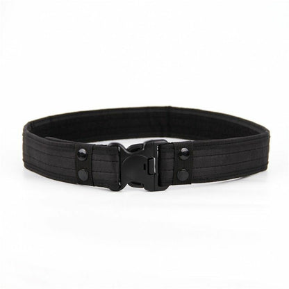 Combat Belts Army Style Quick Release Tactical Canvas Waistband Outdoor Hunting