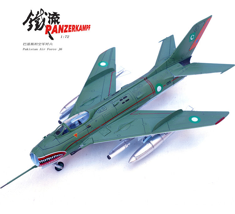 1:72 Panzerkampf Pakistan Air Force J-6 Fighter Plane Diecast Aircraft Model