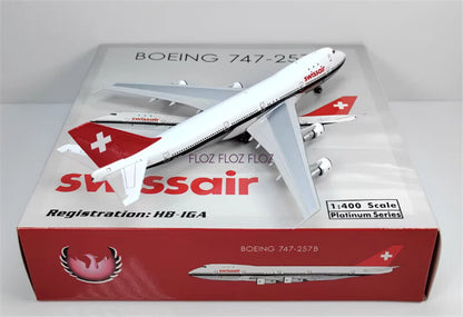 Phoenix Swissair for Boeing B747-200 HB-IGA 1/400 Aircraft Pre-built Model