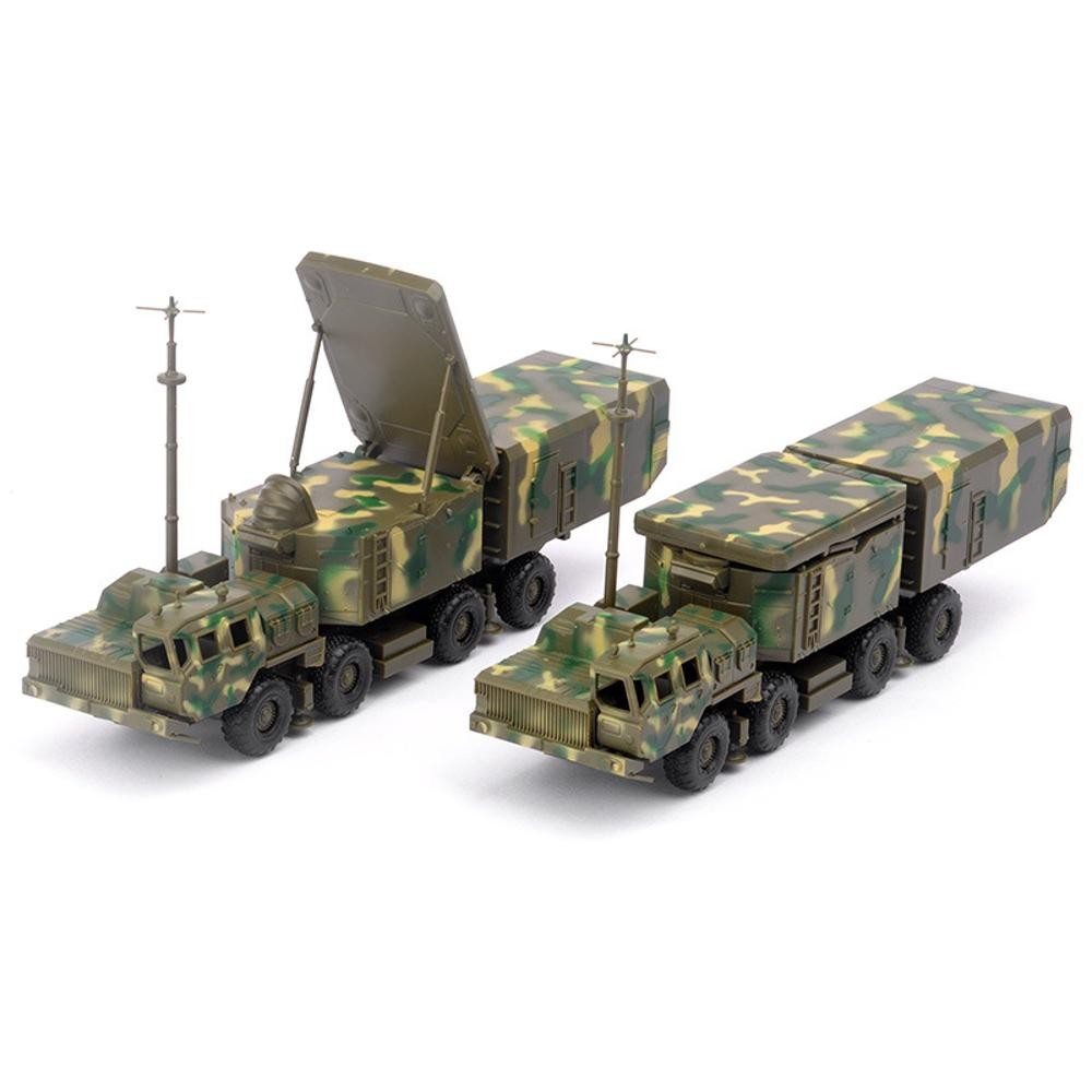 S-300 Russian Air Defense Missile Radar Vehicle 1:72 Simulation Military Model