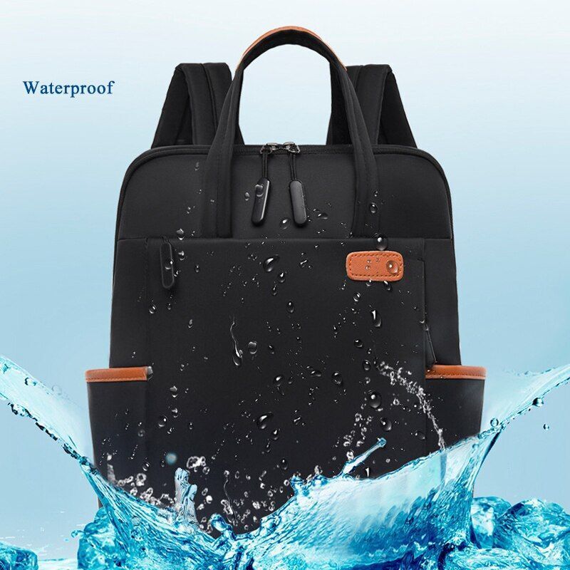 Waterproof Backpack Oxford Student School 14 Inch Laptop Bag Travel Rucksack 1PC