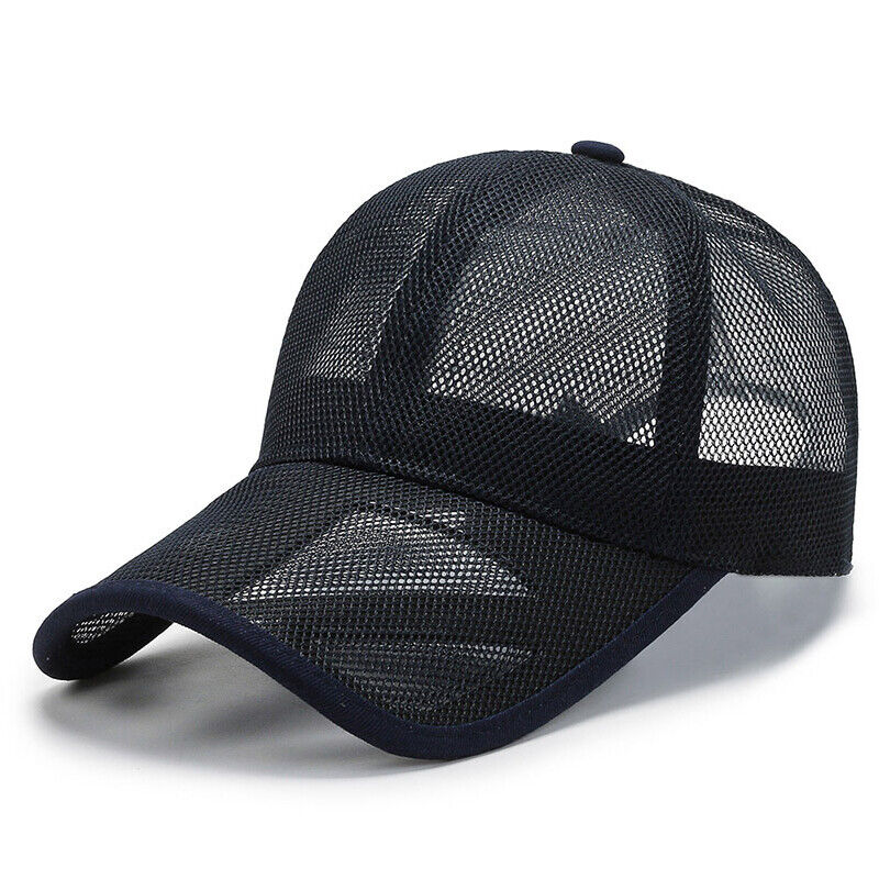 Trucker Cap Mesh Caps Snapback Hat Fishing Hat Full Hollow Outdoor Summer Caps