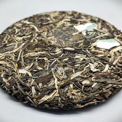 357g Yunnan 2022 Tea Lincang Mengku Icelandic Mother Tree Pu'er Raw Tea Cake Tea