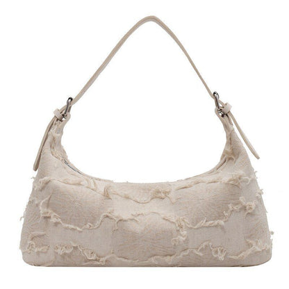 Messenger Bag Canvas Purse Fashion Niche Design One-shoulder Crossbody 36*9*19CM