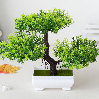 Arboles Artificiales Para Casa Con Maceta Pequeña Para Diseño Interior 2 Piezas