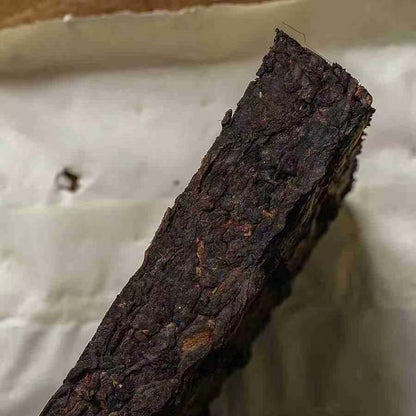 250g Yunnan Ripe Pu-erh Tea Brick 2007 Menghai Aged Cooked Puerh Tea Old Pu'er