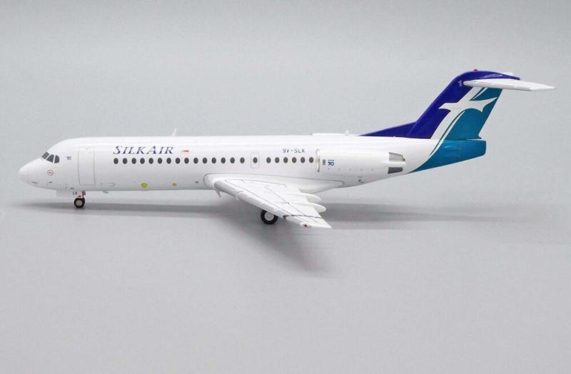 1:200 JC Wings SILKAIR FK-100 Passenger Airplane Diecast Aircraft Model