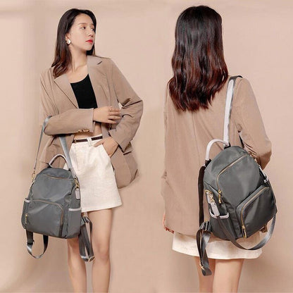 Women Backpack Oxford Cloth Lady Travel Leisure Canvas Bag Girl Schoolbag