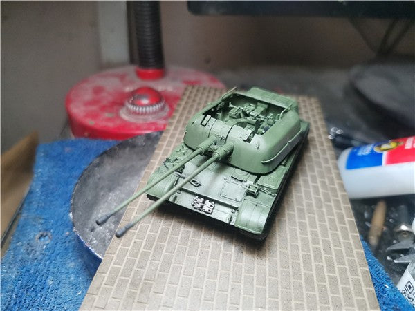 3D Printed 1/72 Soviet Zsu57-2 Anti-Aircraft Tank Finished Product