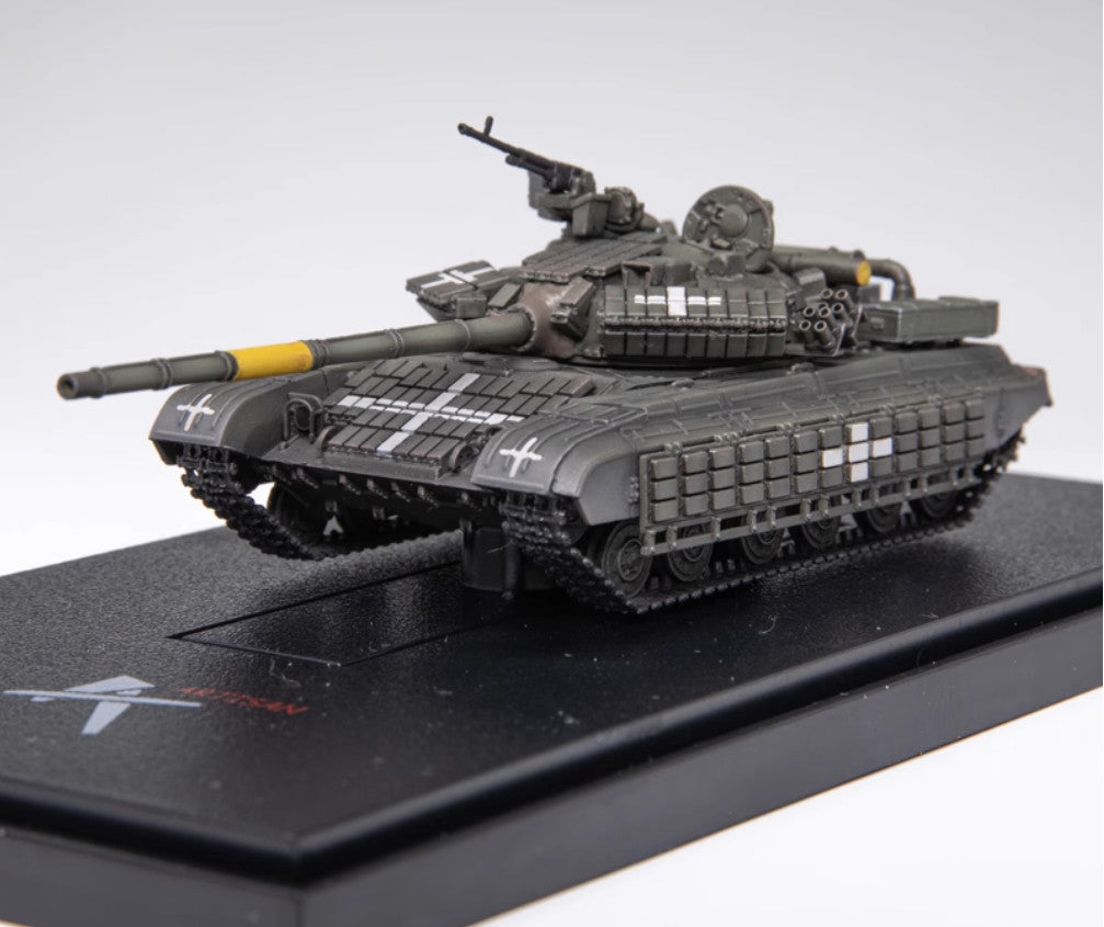 1:72 ARTISAN Ukraine T-64BV Main Battle Tank Plastic Diecast Army Armor Model