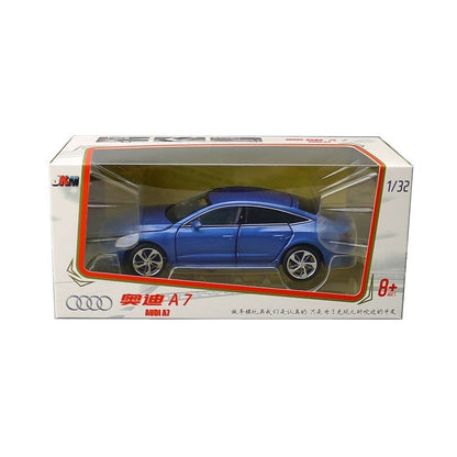 1:32 Diecast 2019 Audi A7 Metal Car Model Toy Door Open Sound Light Gift For Kid