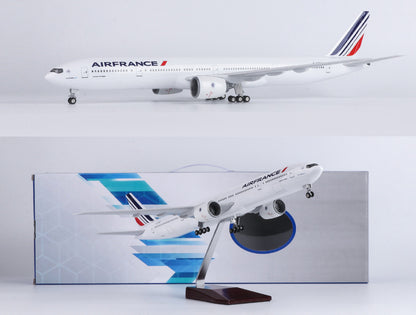 1:157 47CM AIR FRANCE BOEING 777-300ER Plane Landing Gear Resin Aircraft Model