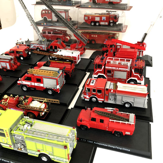 Alloy Retro Fire Truck Model Simulation Car Model 1926-2001