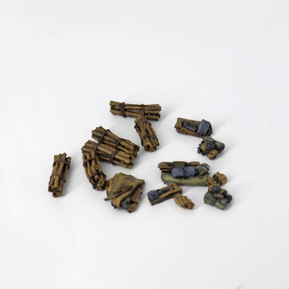 Homemade 1/72 Tiger King Tiger Tank Package Accessories Finished Resin Model