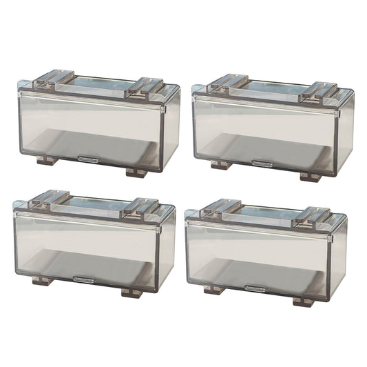 2 Pairs 1/64 Dustproof Acrylic Cars Model Display Storage Box For Hot Wheels k