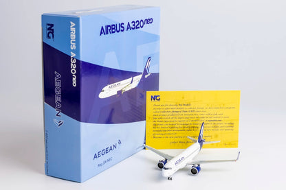 1:400 NG Model Aegean Airlines AIRBUS A320neo Passenger Airplane Diecast Model