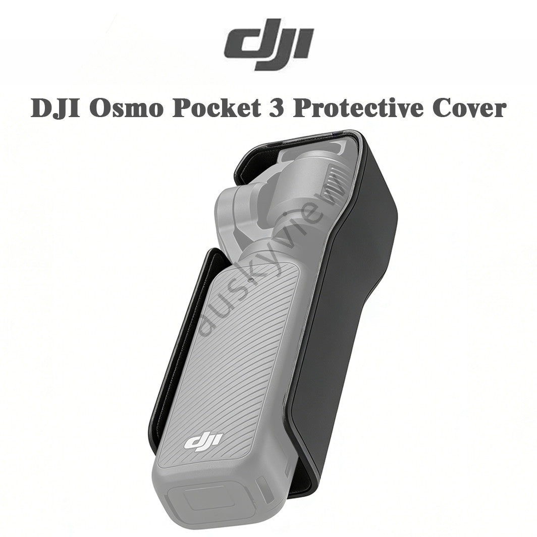 DJI Osmo Pocket 3 Protective Cover – Filter Storage & Mic 2 Mount, Lightweight
