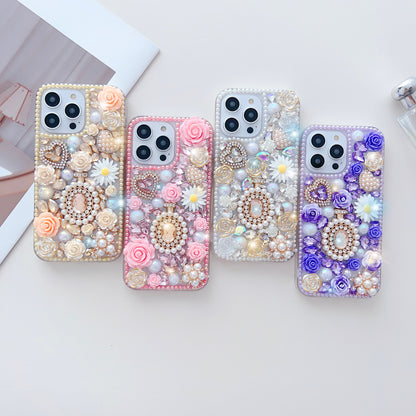 Luxury Bling Glitter Case for iPhone 17 ProMax/16/15 Bling Diamond Mobile Covers