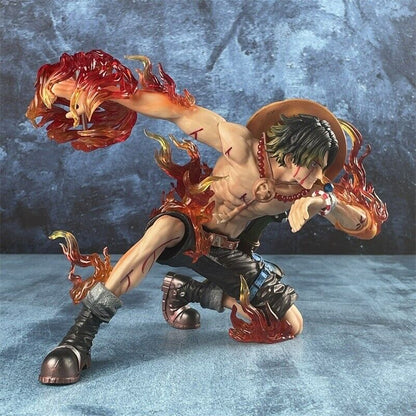 Anime One Piece Figure Portgas D Ace PVC Action Figure Model Statue Toy Collect