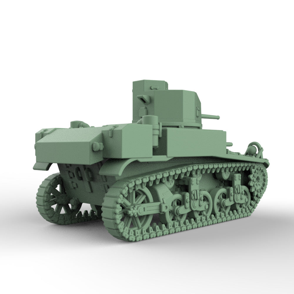 SSMODEL SS200504 1/200 Military Model Kit US M2A4 Light Tank