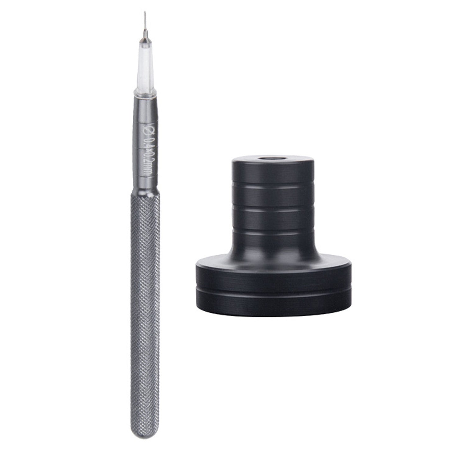 Aluminum Watch Lubricant Oiler Pen With Black Base Watchmaker Repairing Tool