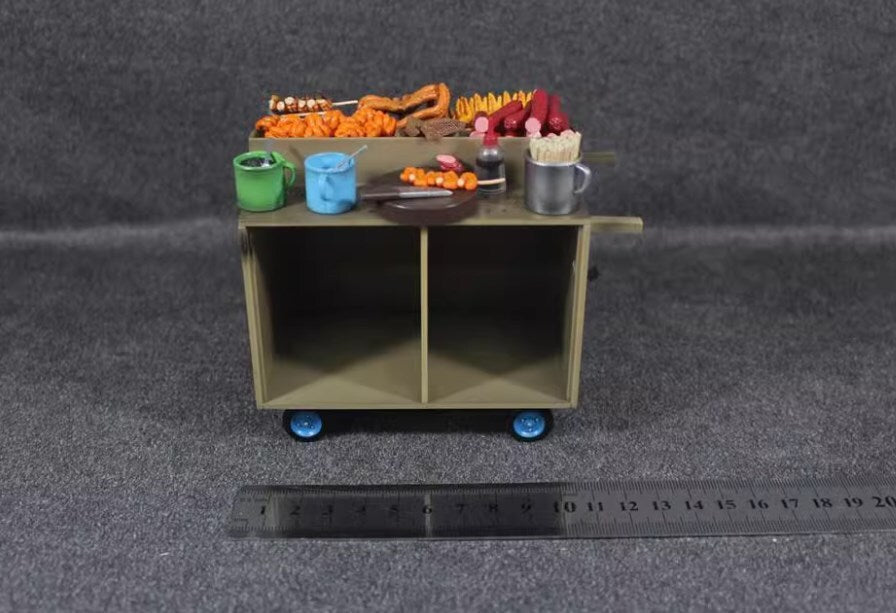 1/12 model set of Chinese cuisine braised 15018