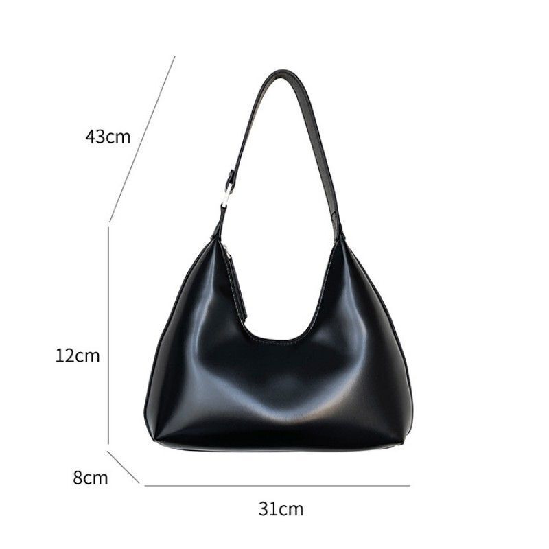 Bag Zipper Small Handbags Fashion Shoulder Bag Synthetic Leather Casual Hobos
