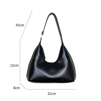 Bag Zipper Small Handbags Fashion Shoulder Bag Synthetic Leather Casual Hobos