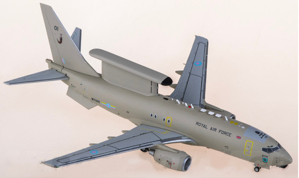 1:200 Geminijets RAF Boeing E-737 WT001 Passenger Airplane Diecast Model