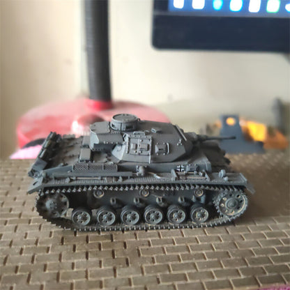 1/72 German Panzerkampfwagen III Ausf. F Tank Painted Finished Model