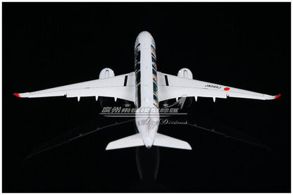 1:400 JC Wings JAPAN AIRLINES AIRBUS A350-900 Airplane Flap Down Diecast Model