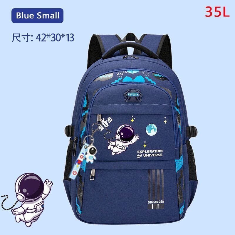 50L Schoolbag Primary School Students Spine Protection Super Light Backpack Boys