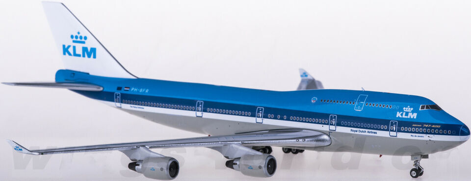 1:400 Phoenix KLM BOEING 747-400 Passenger Airplane Diecast Aircraft Plane Model