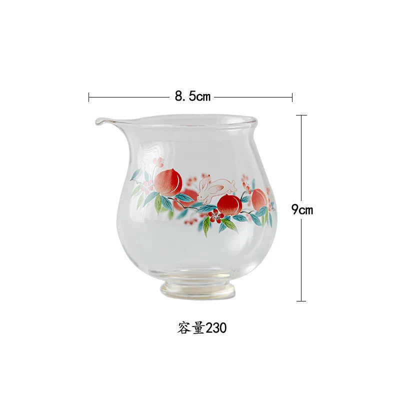 Glass Tea Pitcher Pour Tea Dispenser Justice Cup Fair Mug Tea Items Supplies