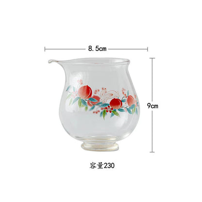 Glass Tea Pitcher Pour Tea Dispenser Justice Cup Fair Mug Tea Items Supplies