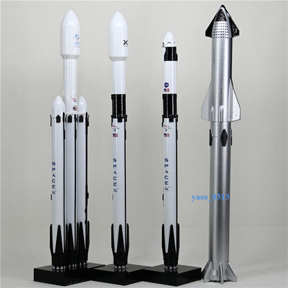 SpaceX Spacecraft Series Model 1/233 StarLinK F9 DF9 FH Starship 1/55 Dragon