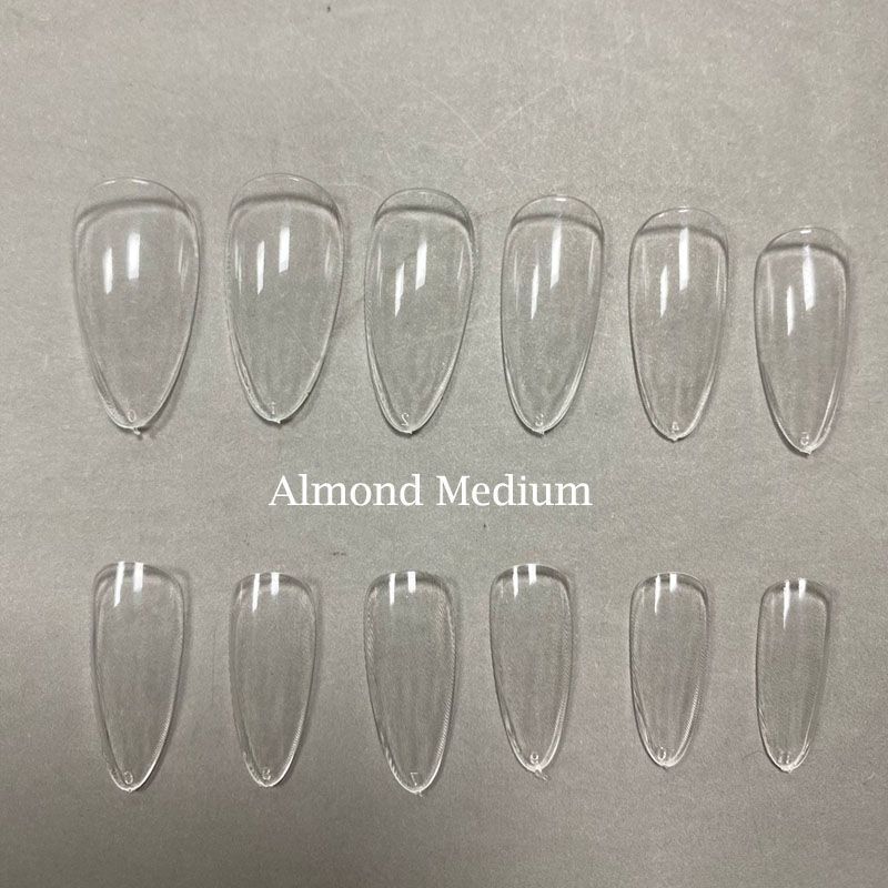 False Nail Tips 240Pcs XXL Square Full Covers Luxury Gel Press On Manicure Tools