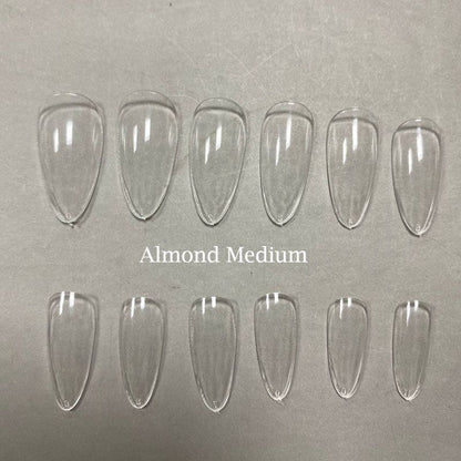 False Nail Tips 240Pcs XXL Square Full Covers Luxury Gel Press On Manicure Tools