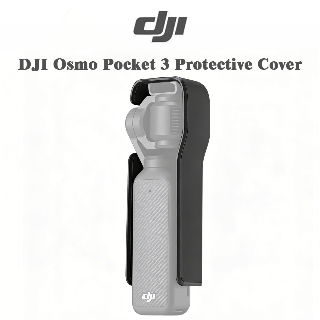 DJI Osmo Pocket 3 Protective Cover – Filter Storage & Mic 2 Mount, Lightweight