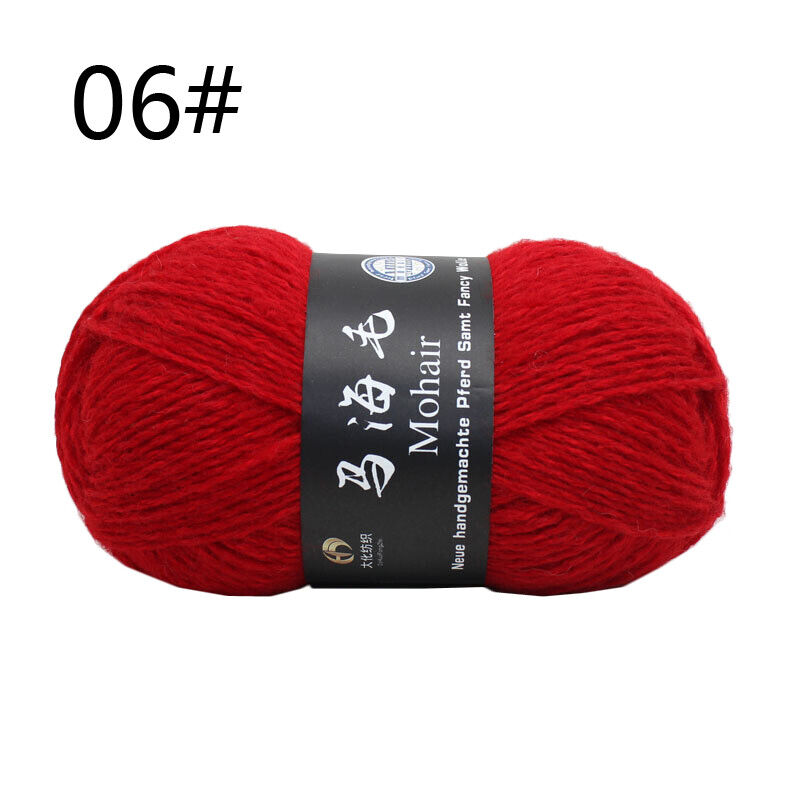Hot Sale 100g Soft Mohair Cashmere Yarn Thick Woven Knitting Wool Crochet Yarn