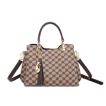 Shoulder Bag Women Crossbody Ladies Shopper Plaid Big Handbags