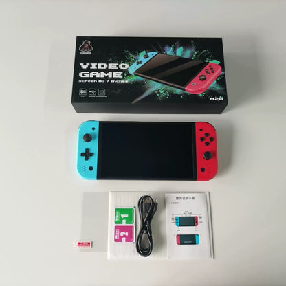 M20PRO HD 7-inch IPS Screen Handheld Portable Game Console Retro Arcade