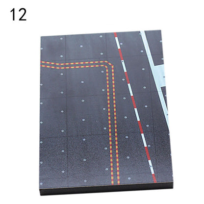 Airport Runway Floor Scene Deck Props Air Force Apron Model Scene（No airplane）