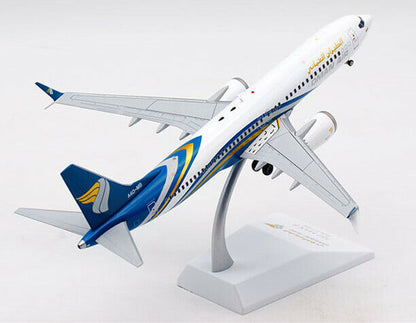 1:200 JC Wings OMAN AIR BOEING 737 MAX 8 Passenger Airplane Diecast Plane Model